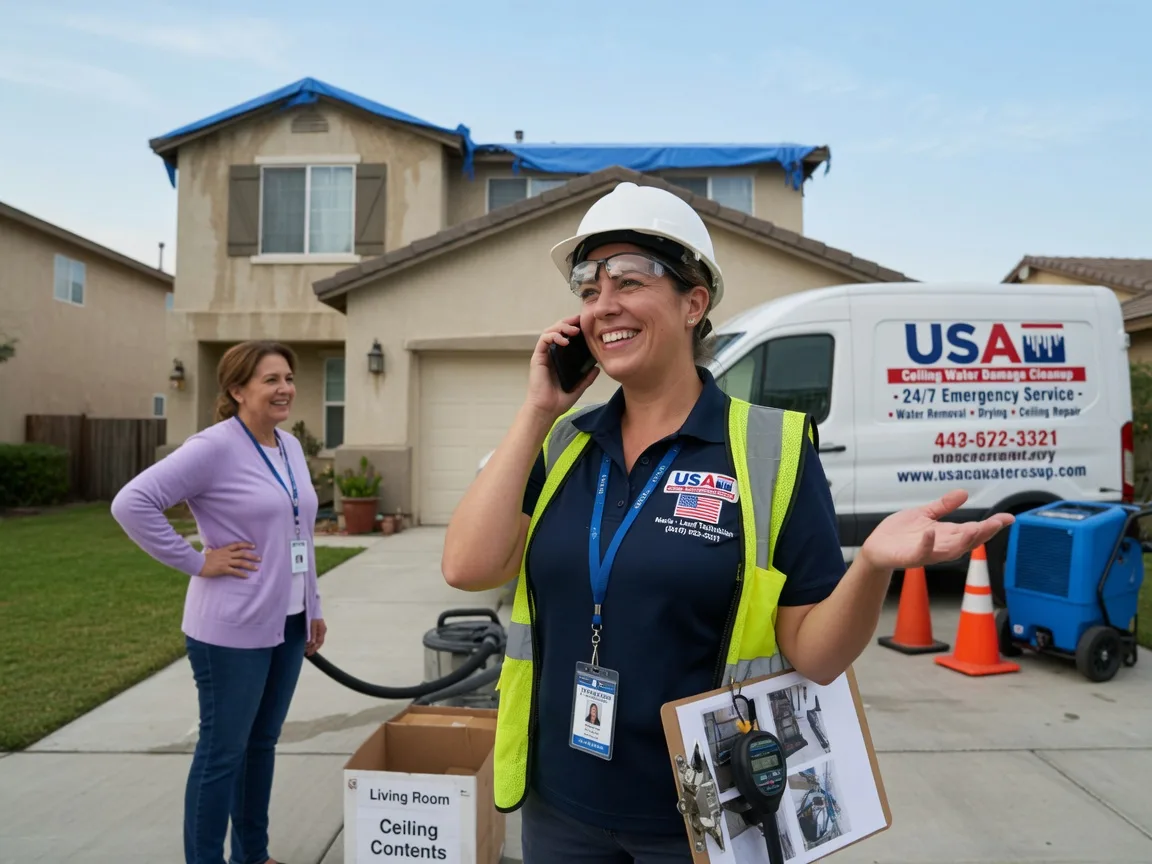 Ceiling Water Damage Restoration Crystal, MI FAQs